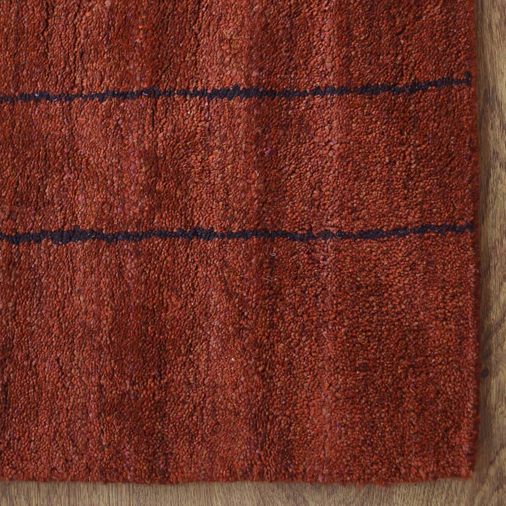Leura Hand Knotted Loom Silk Mix Area Rug - BBH HOMES LLC