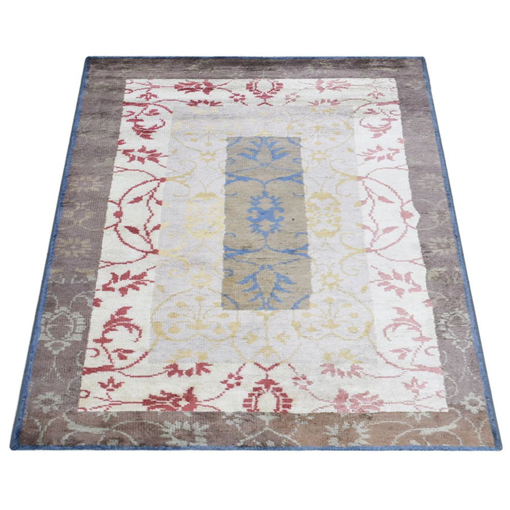 Lhasa Hand Knotted Viscose Area Rug - BBH HOMES LLC