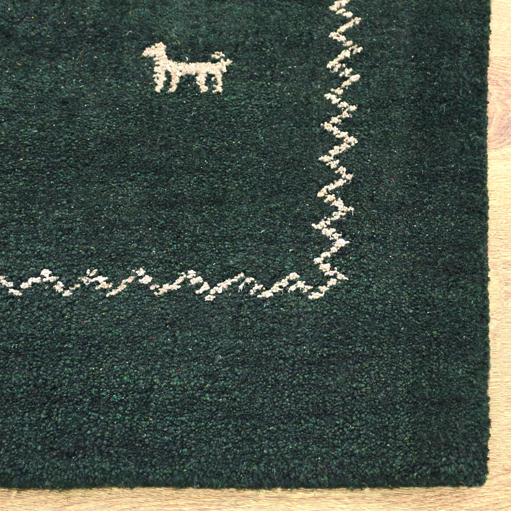 Matera Hand Knotted Loom Silk Mix Area Rug - BBH HOMES LLC