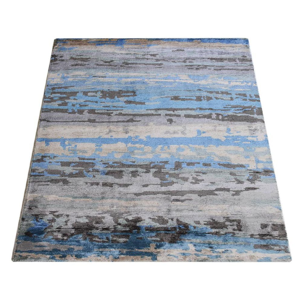 Moksh Hand Knotted Viscose Area Rug - BBH HOMES LLC