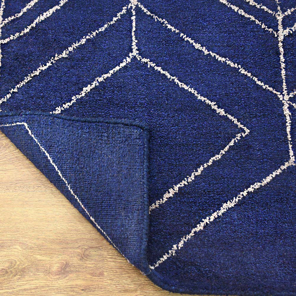 Mompox Hand Knotted Loom Silk Mix Area Rug - BBH HOMES LLC