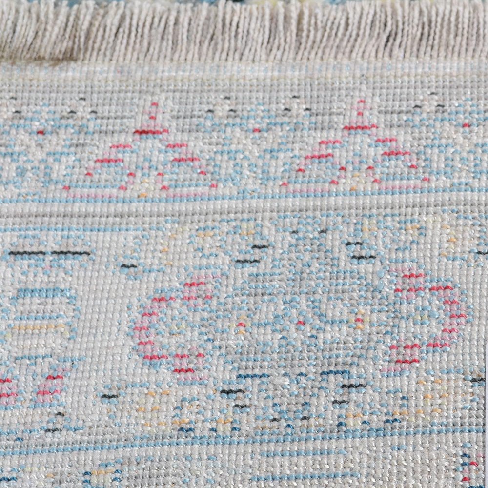Mrinmayi Machine Woven Crossweave Polyester Area Rug - BBH HOMES LLC