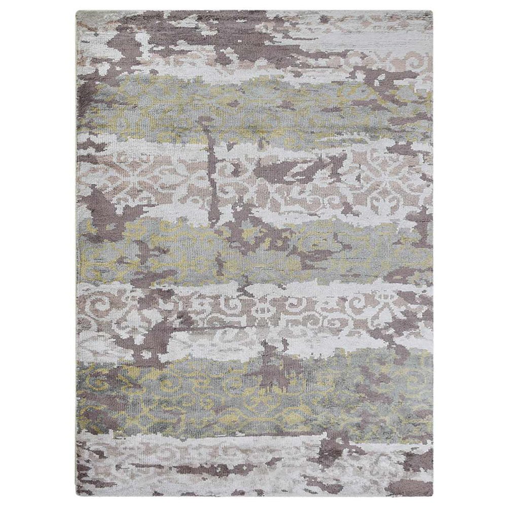 Nainital Hand Knotted Viscose Area Rug - BBH HOMES LLC