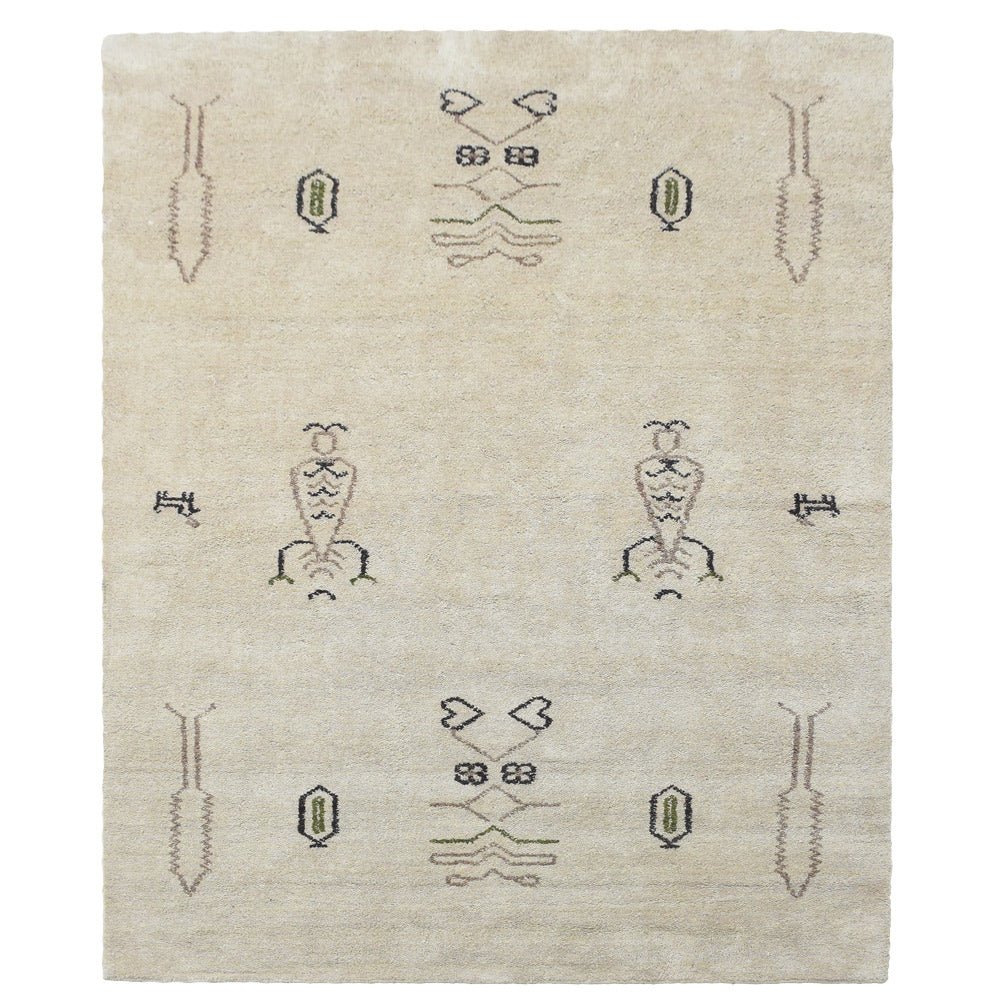 Nola Hand Knotted Silk & Wool Rug - BBH HOMES LLC