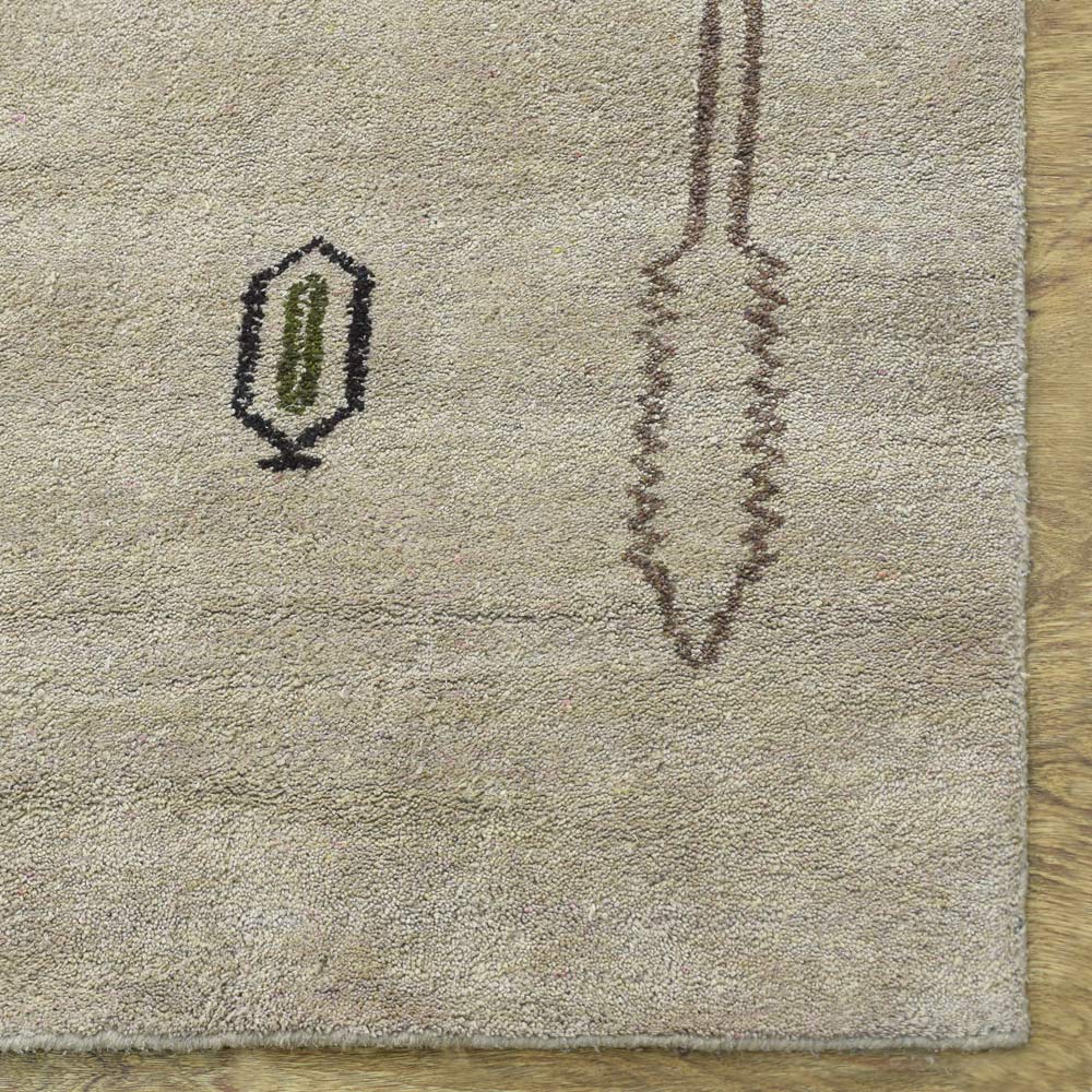 Nola Hand Knotted Silk & Wool Rug - BBH HOMES LLC