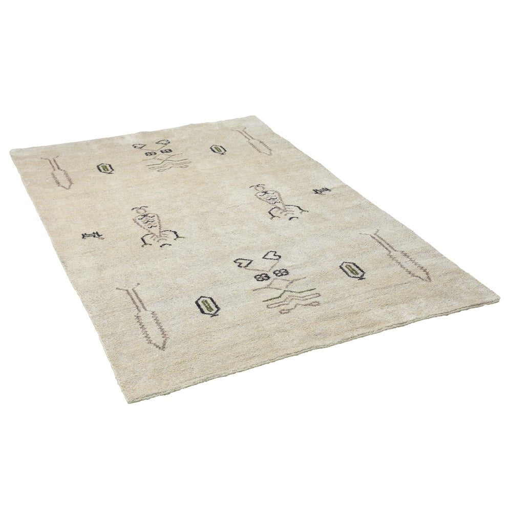 Nola Hand Knotted Silk & Wool Rug - BBH HOMES LLC