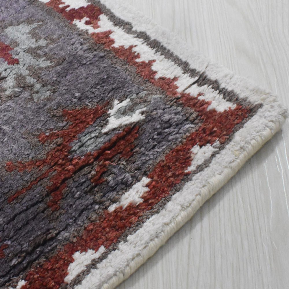 Nyons Hand Knotted Viscose Area Rug - BBH HOMES LLC