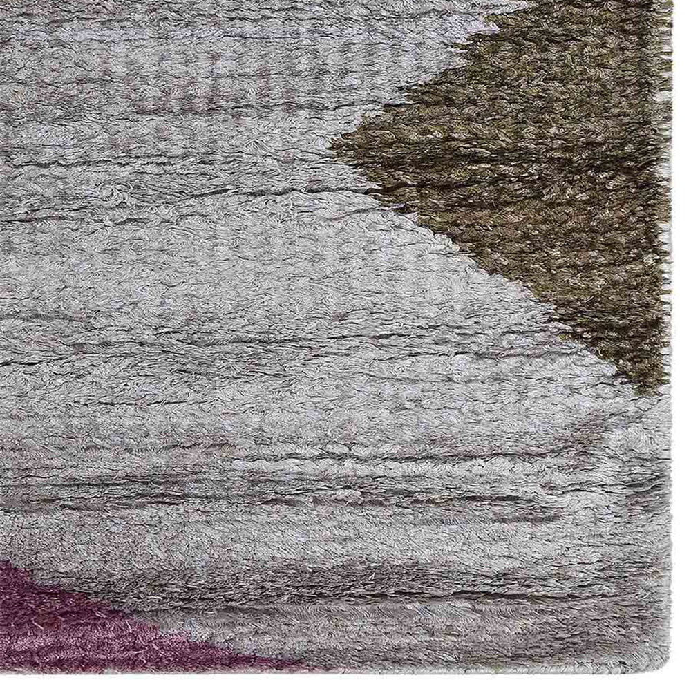 Ojasvi Hand Knotted Viscose Area Rug - BBH HOMES LLC