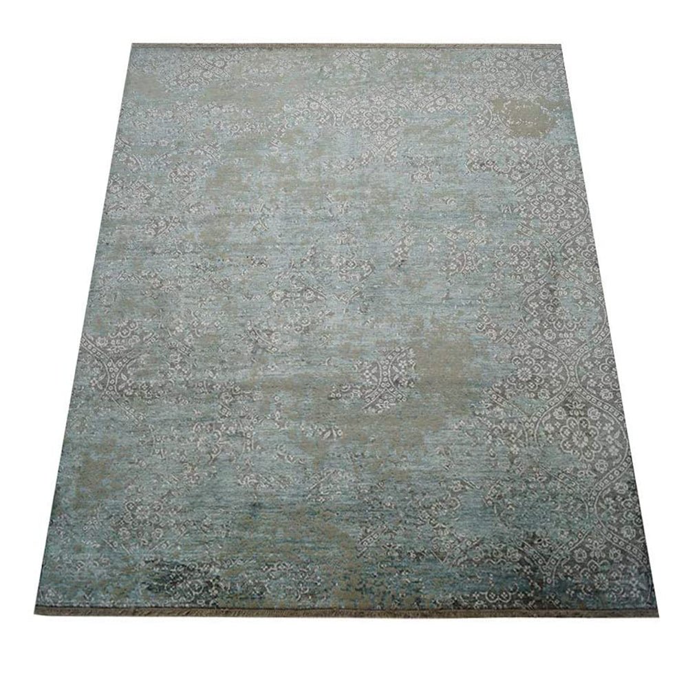 Omodos Hand Knotted Loom Silk Area Rug - BBH HOMES LLC
