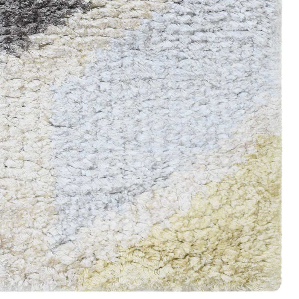 Qasigiannguit Hand Knotted Viscose Area Rug - BBH HOMES LLC