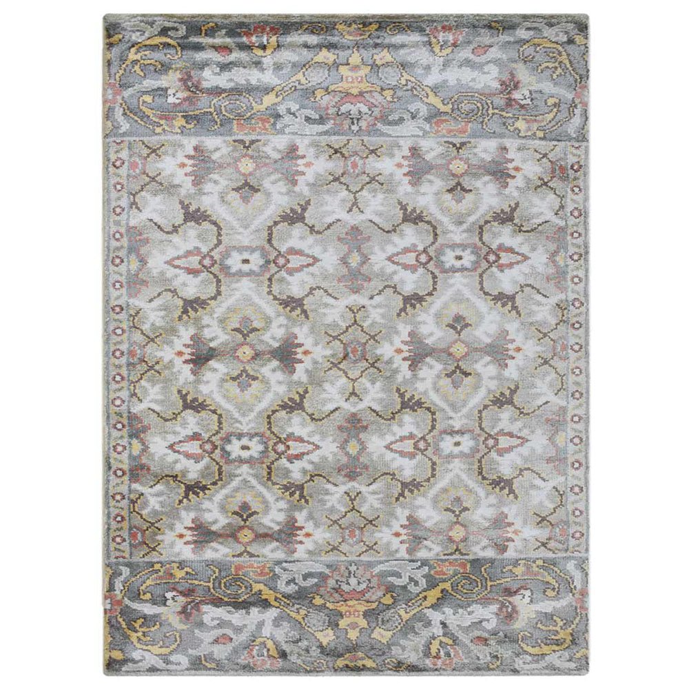 Quebec City Hand Knotted Viscose Area Rug - BBH HOMES LLC
