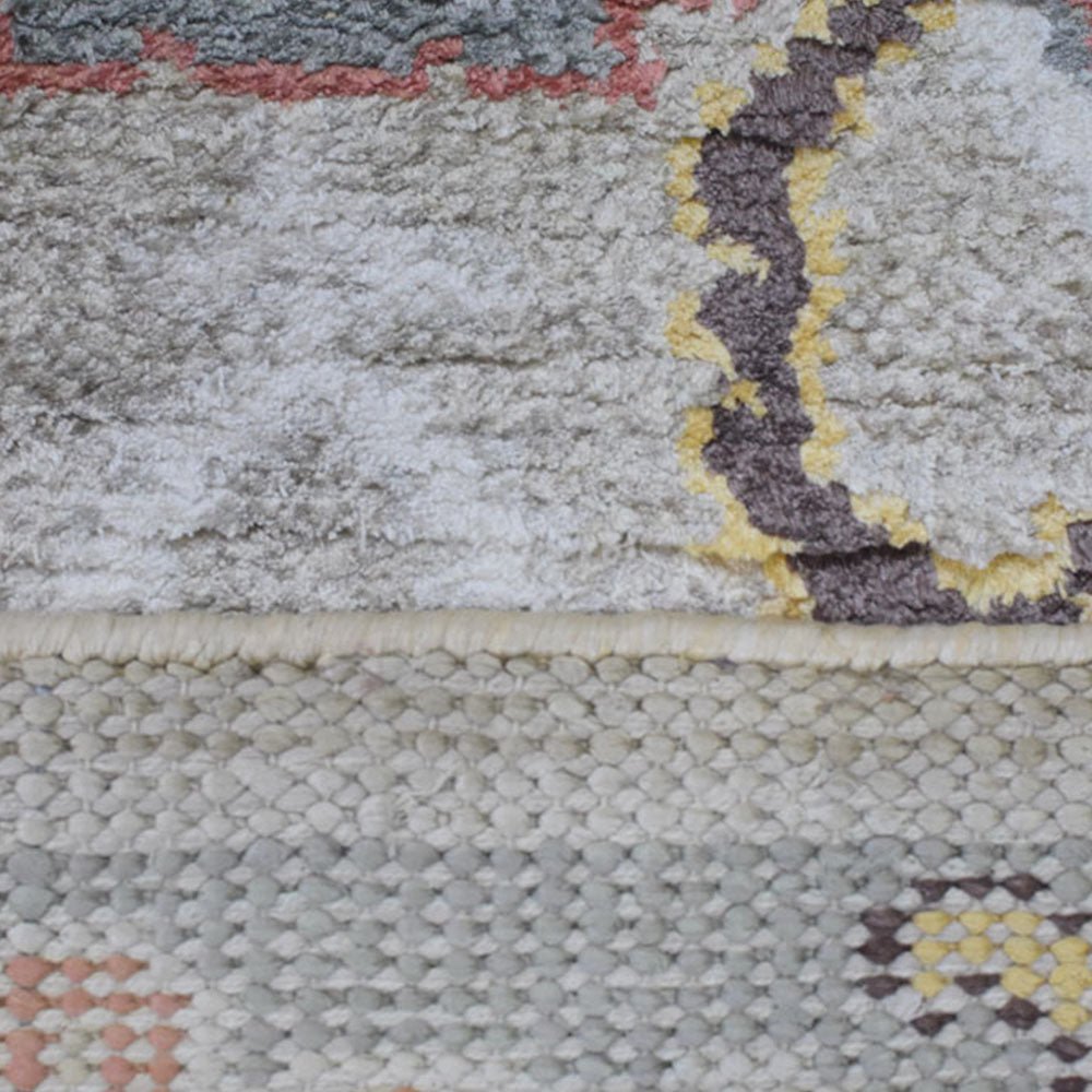 Quebec City Hand Knotted Viscose Area Rug - BBH HOMES LLC
