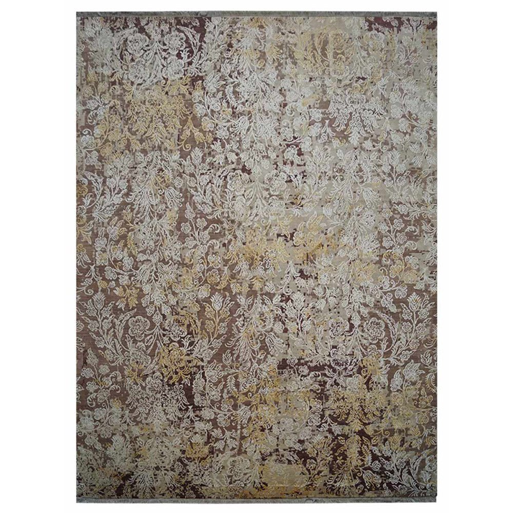 Quedlinburg Hand Knotted Persian Silk And Wool Area Rug - BBH HOMES LLC