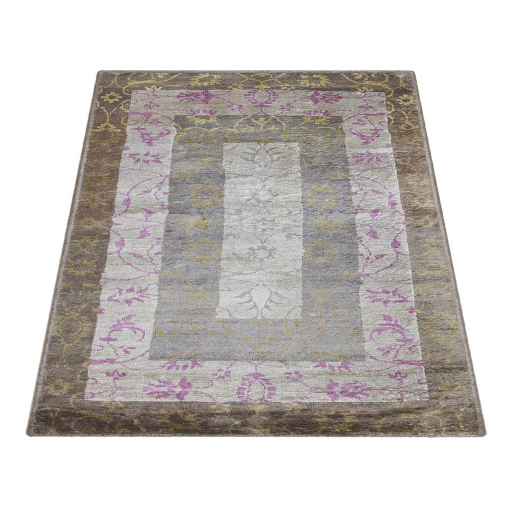 Ragusa Hand Knotted Viscose Area Rug - BBH HOMES LLC