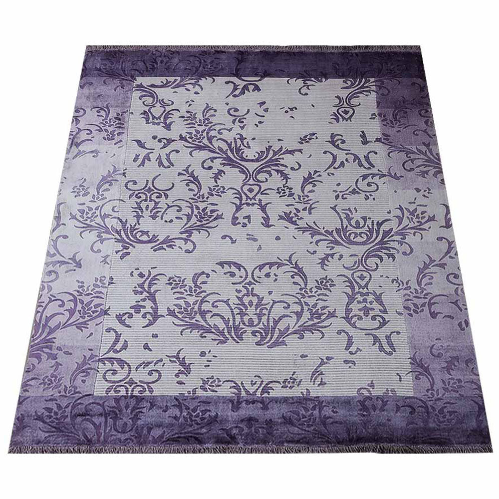 Roatán Hand Woven Printed Silk And Viscose Area Rug - BBH HOMES LLC