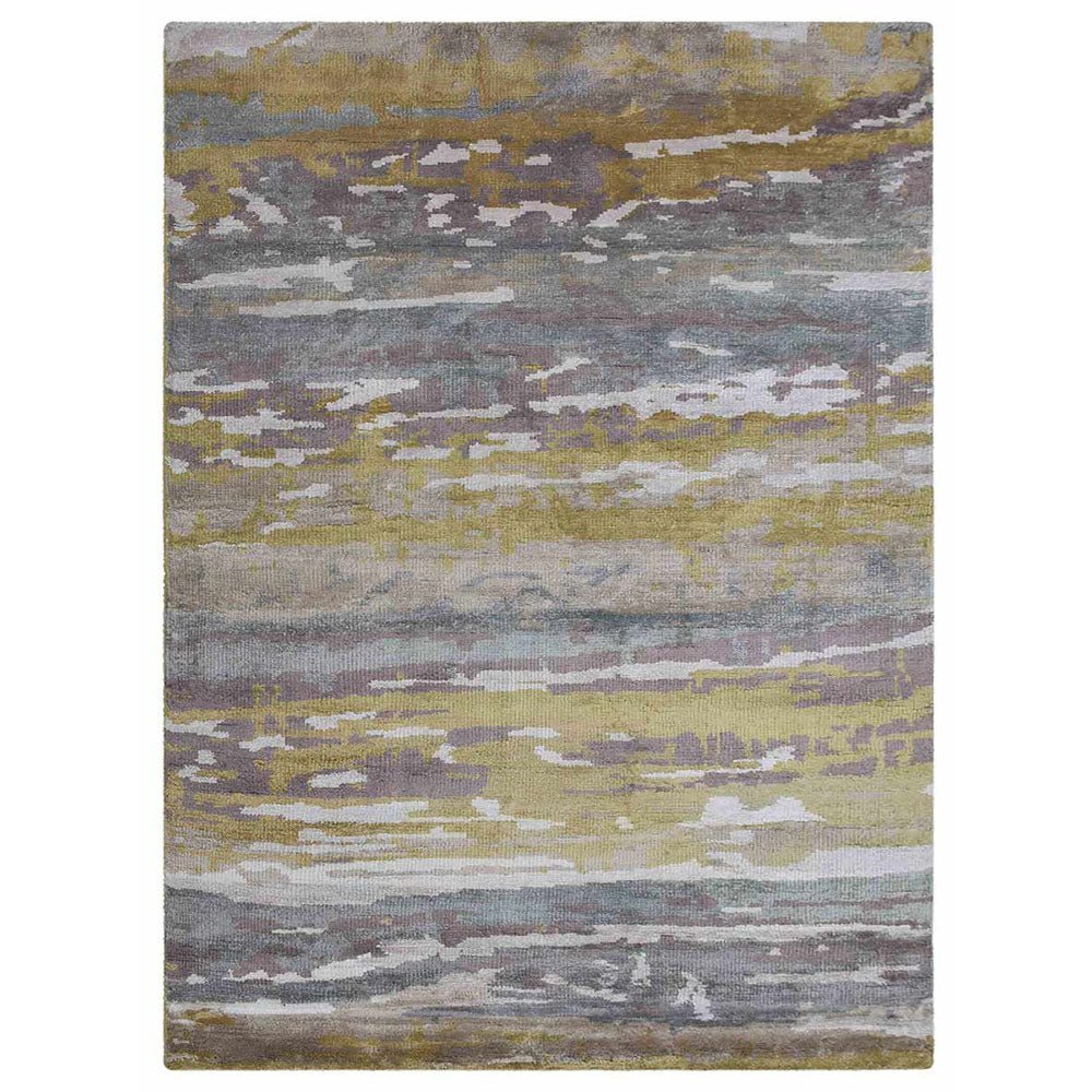 Saar Hand Knotted Viscose Area Rug - BBH HOMES LLC