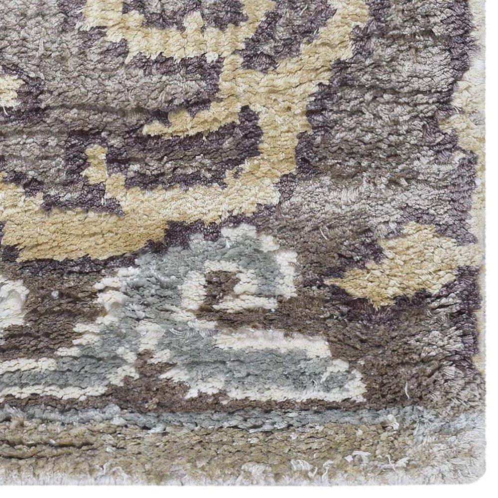 Samarkand Hand Knotted Viscose Area Rug - BBH HOMES LLC