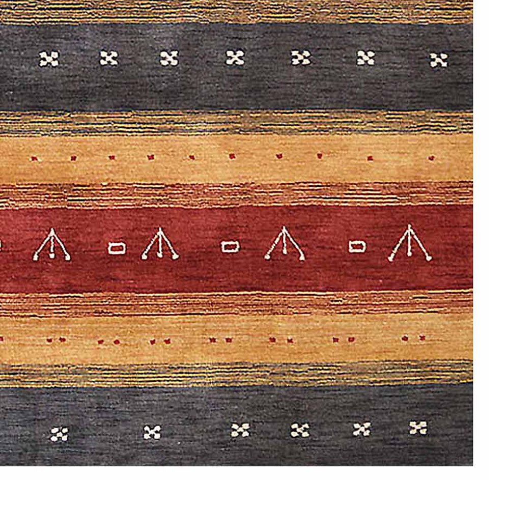 San Gimignano Hand Knotted Loom Wool Area Rug - BBH HOMES LLC