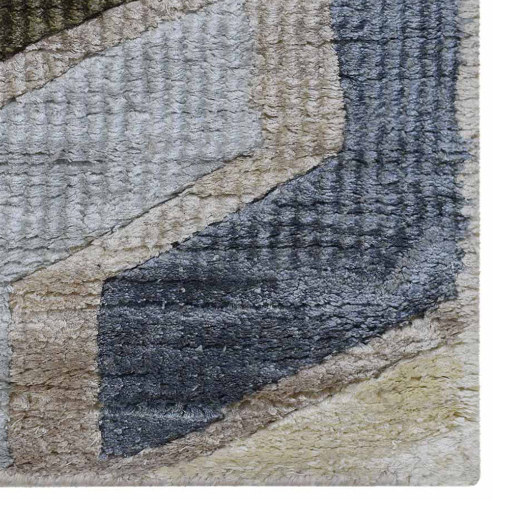 Sevilla Hand Knotted Viscose Area Rug - BBH HOMES LLC