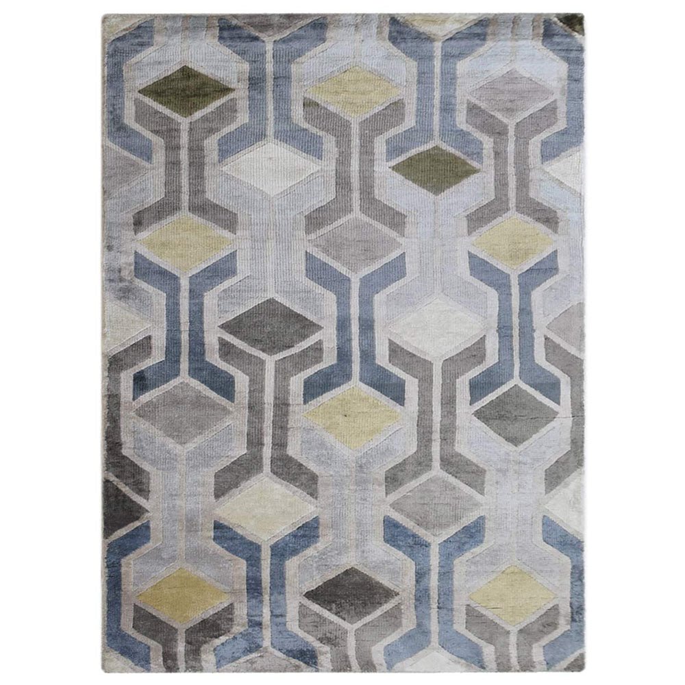 Sevilla Hand Knotted Viscose Area Rug - BBH HOMES LLC