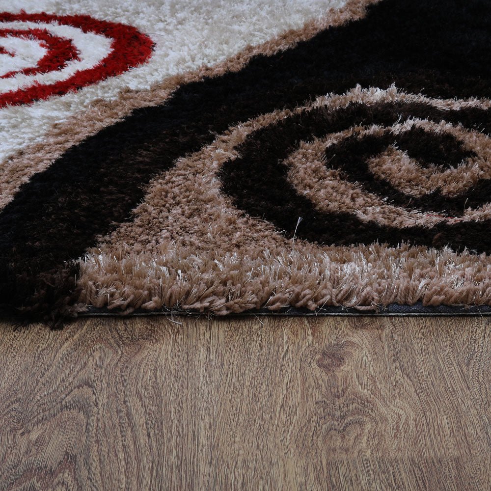 Trinidad Hand Tufted Shag Polyester Area Rug - BBH HOMES LLC