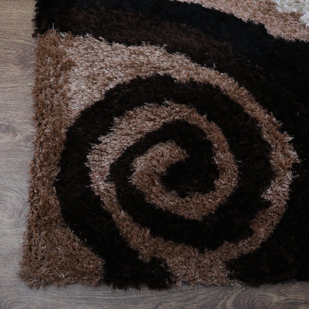 Trinidad Hand Tufted Shag Polyester Area Rug - BBH HOMES LLC