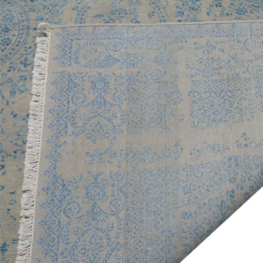 Tulum Hand Knotted Persian Wool And Viscose Area Rug - BBH HOMES LLC