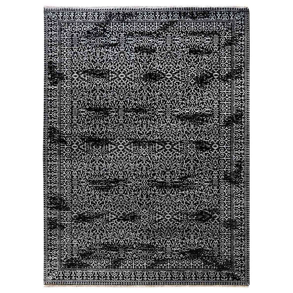 Uglich Hand Knotted Persian Wool And Viscose Area Rug - BBH HOMES LLC