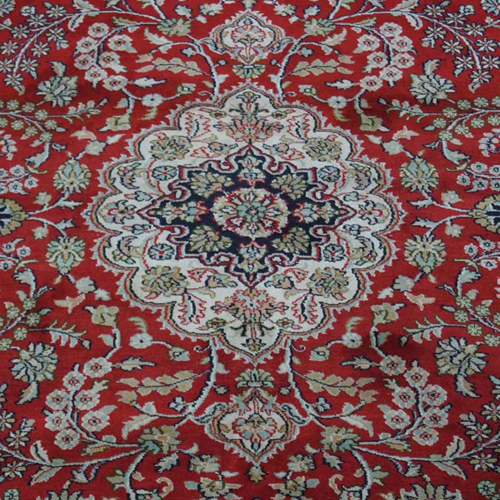 Uppsala Hand Knotted Persian Original Silk Area Rug - BBH HOMES LLC