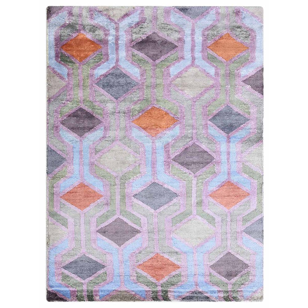 Uyuni Hand Knotted Viscose Area Rug - BBH HOMES LLC