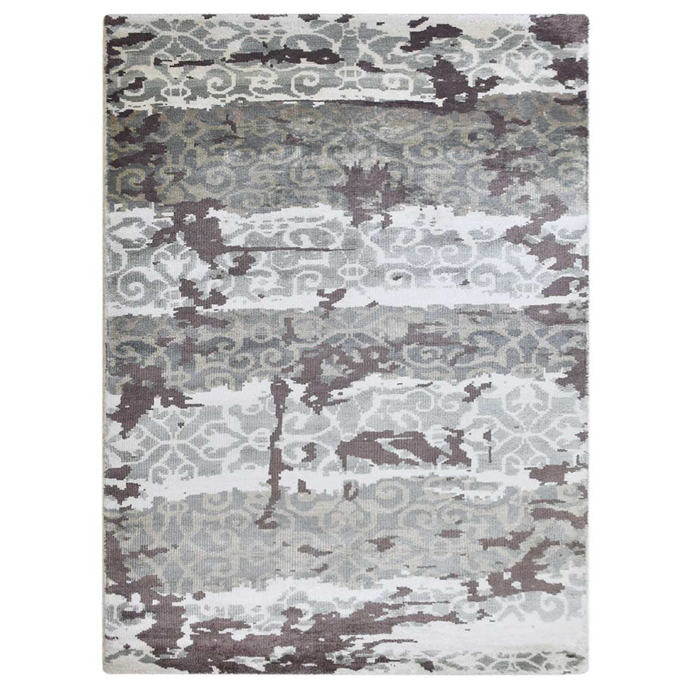 Vang Vieng Hand Knotted Viscose Area Rug - BBH HOMES LLC