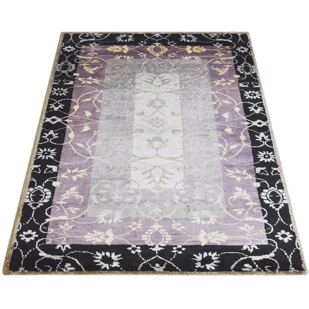 Vík Hand Knotted Viscose Area Rug - BBH HOMES LLC