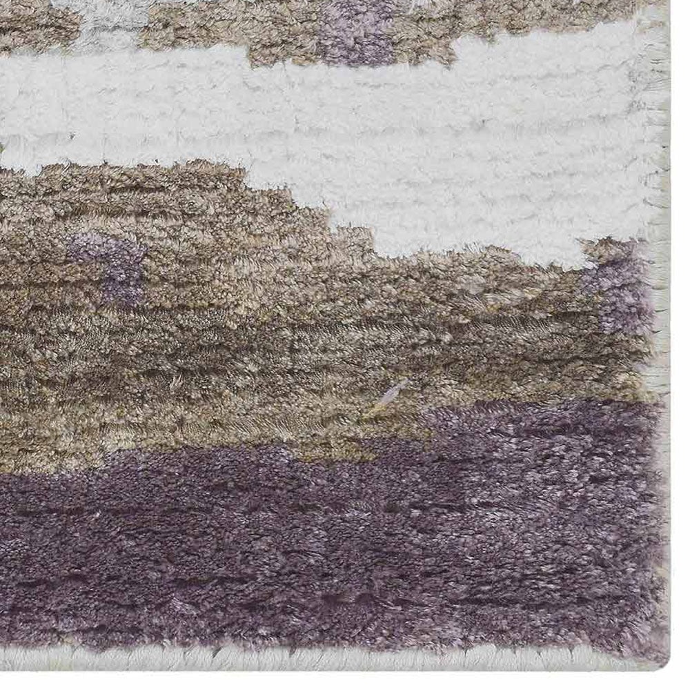 Vimarsh Hand Knotted Viscose Area Rug - BBH HOMES LLC