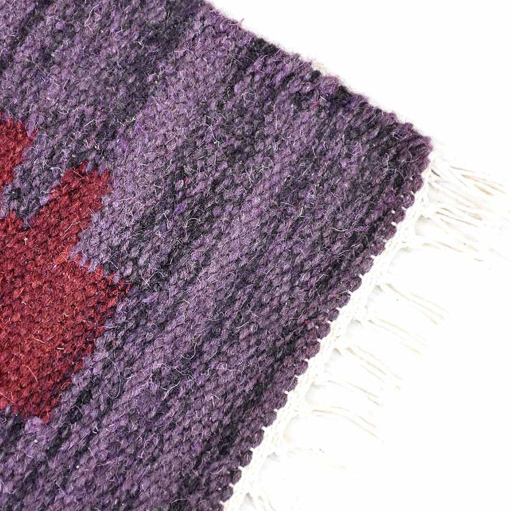 Wanaka Hand Woven Flat Weave Kilim Wool Area Rug - BBH HOMES LLC