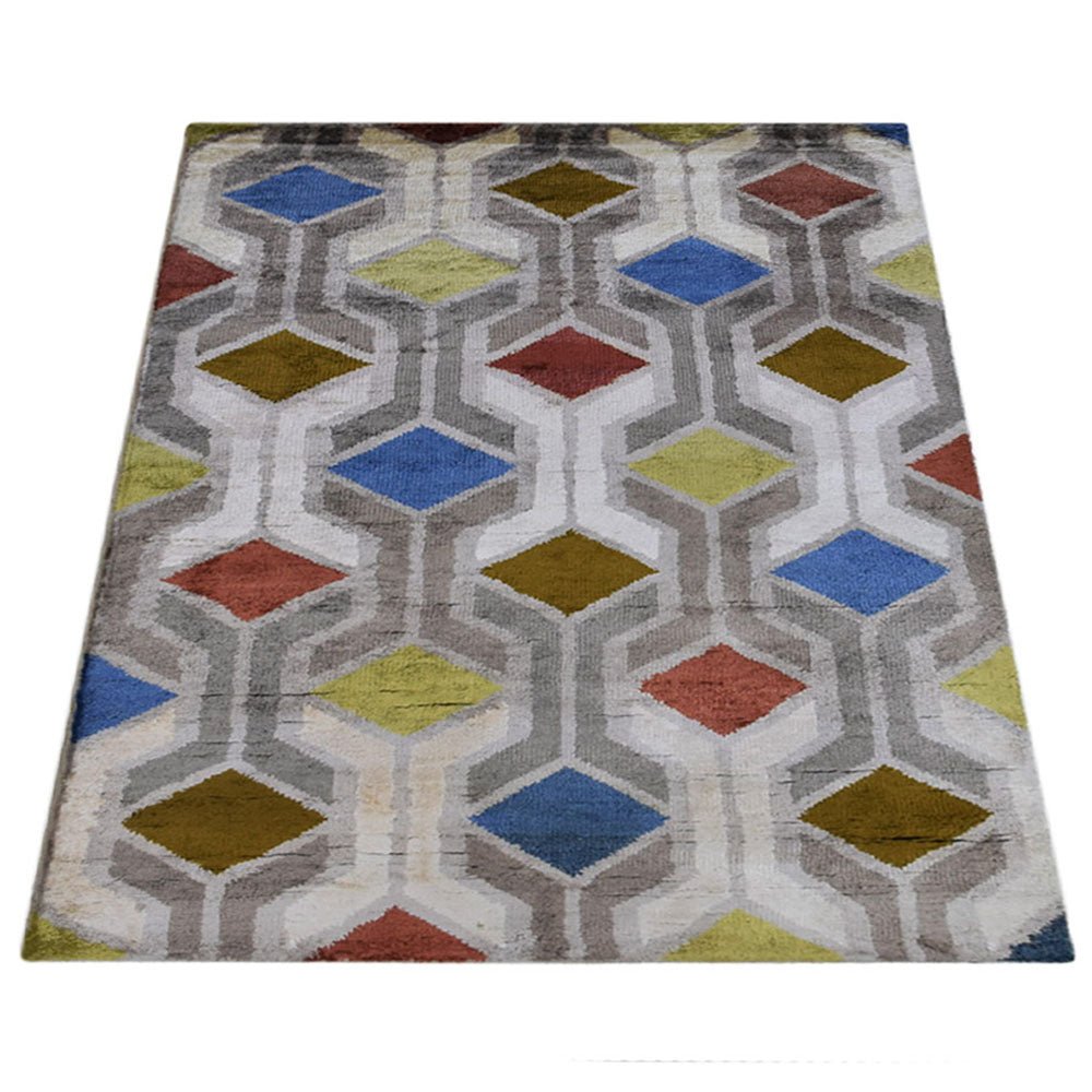 Warwick Hand Knotted Viscose Area Rug - BBH HOMES LLC