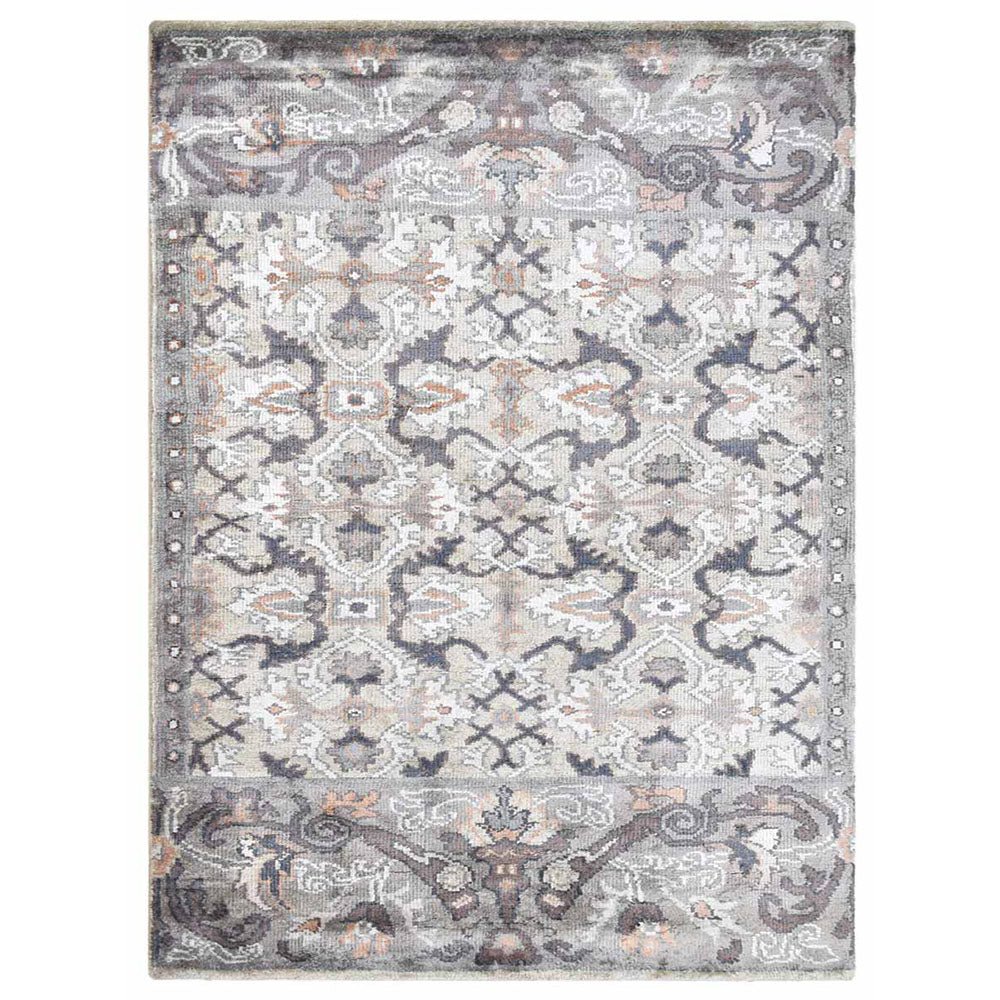 Wroc?aw Hand Knotted Viscose Area Rug - BBH HOMES LLC