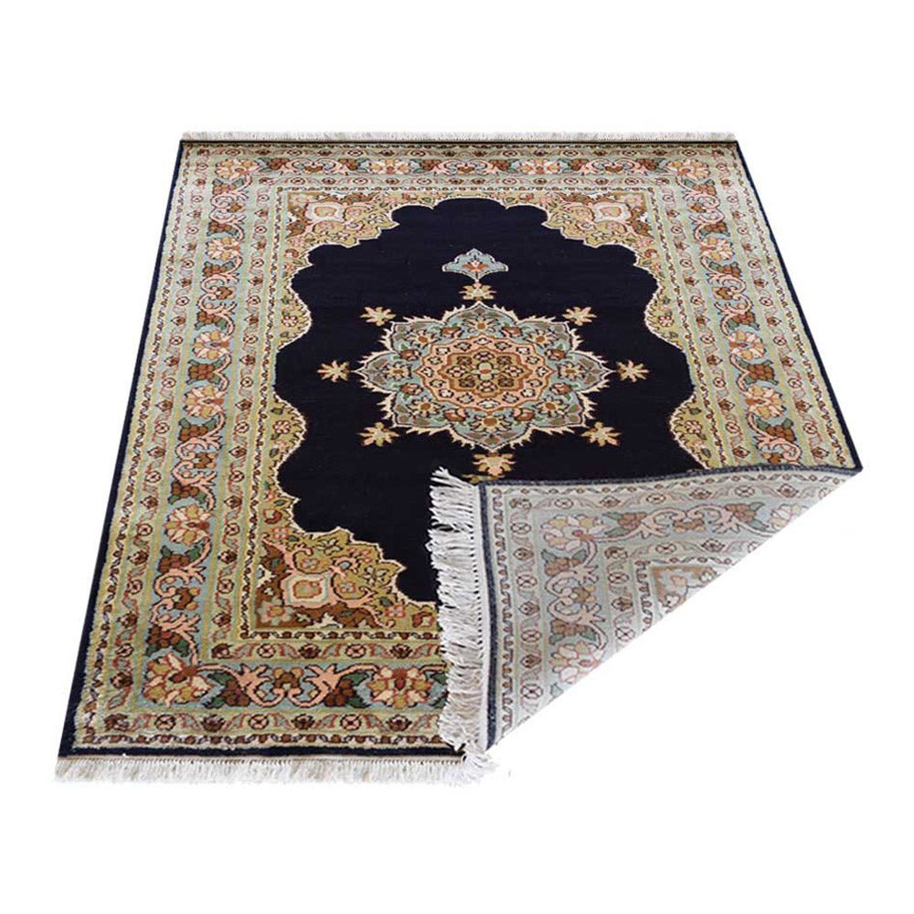 Wroclaw Hand Knotted Persian Original Silk Area Rug - BBH HOMES LLC