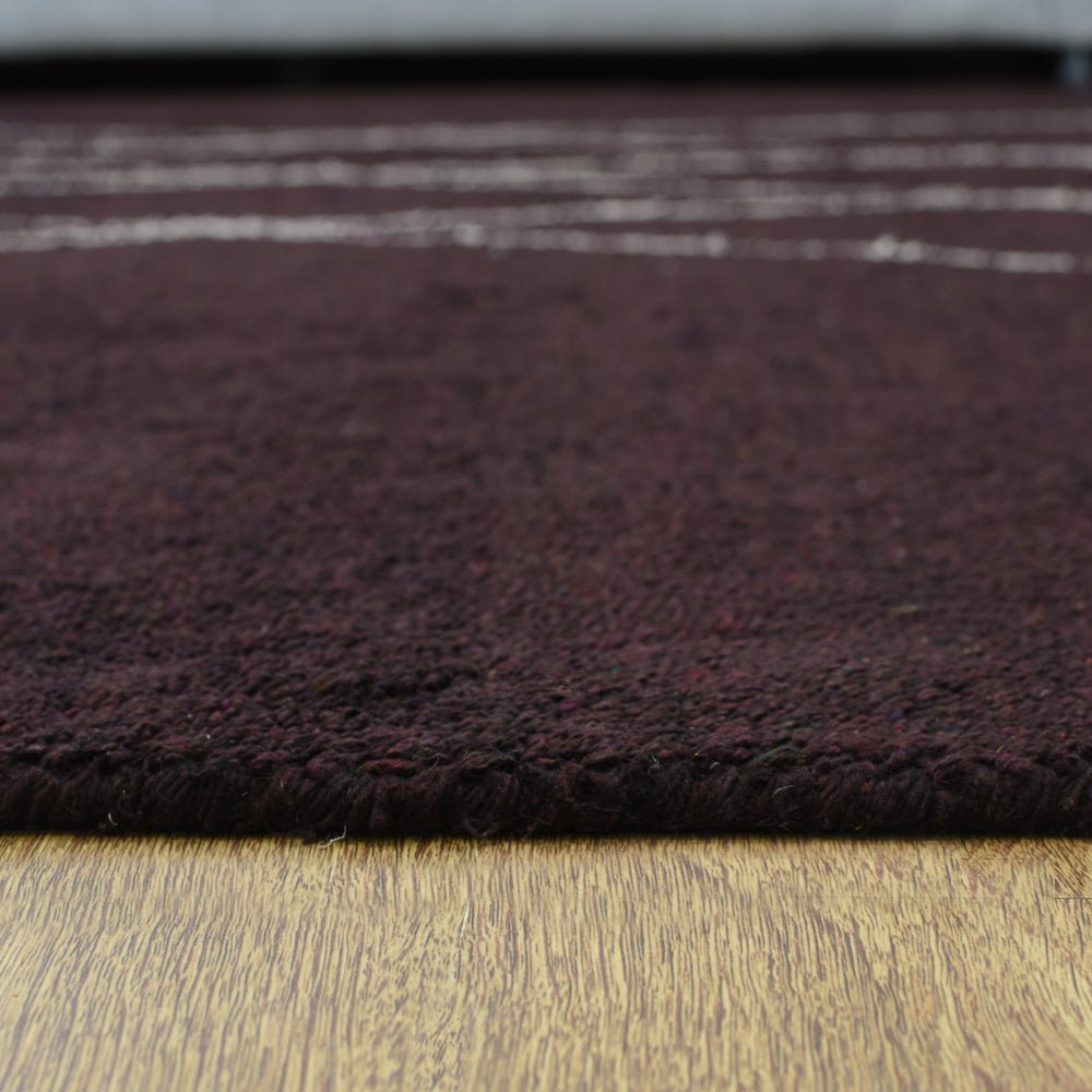 X Hand Knotted Silk & Wool Area Rug - BBH HOMES LLC