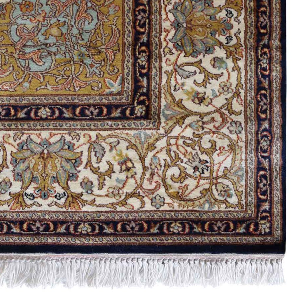 Yalta Hand Knotted Persian Original Silk Area Rug - BBH HOMES LLC