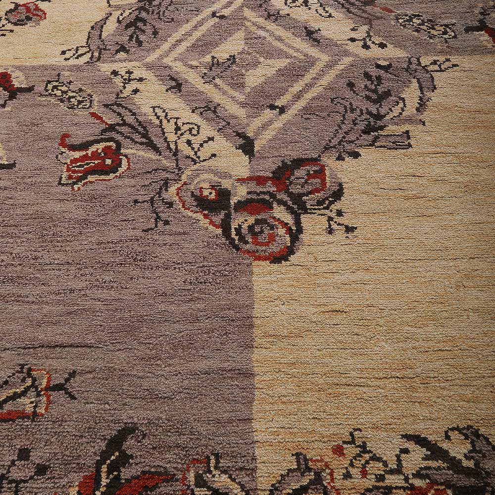Yauvan Hand Knotted Wool Area Rug - BBH HOMES LLC