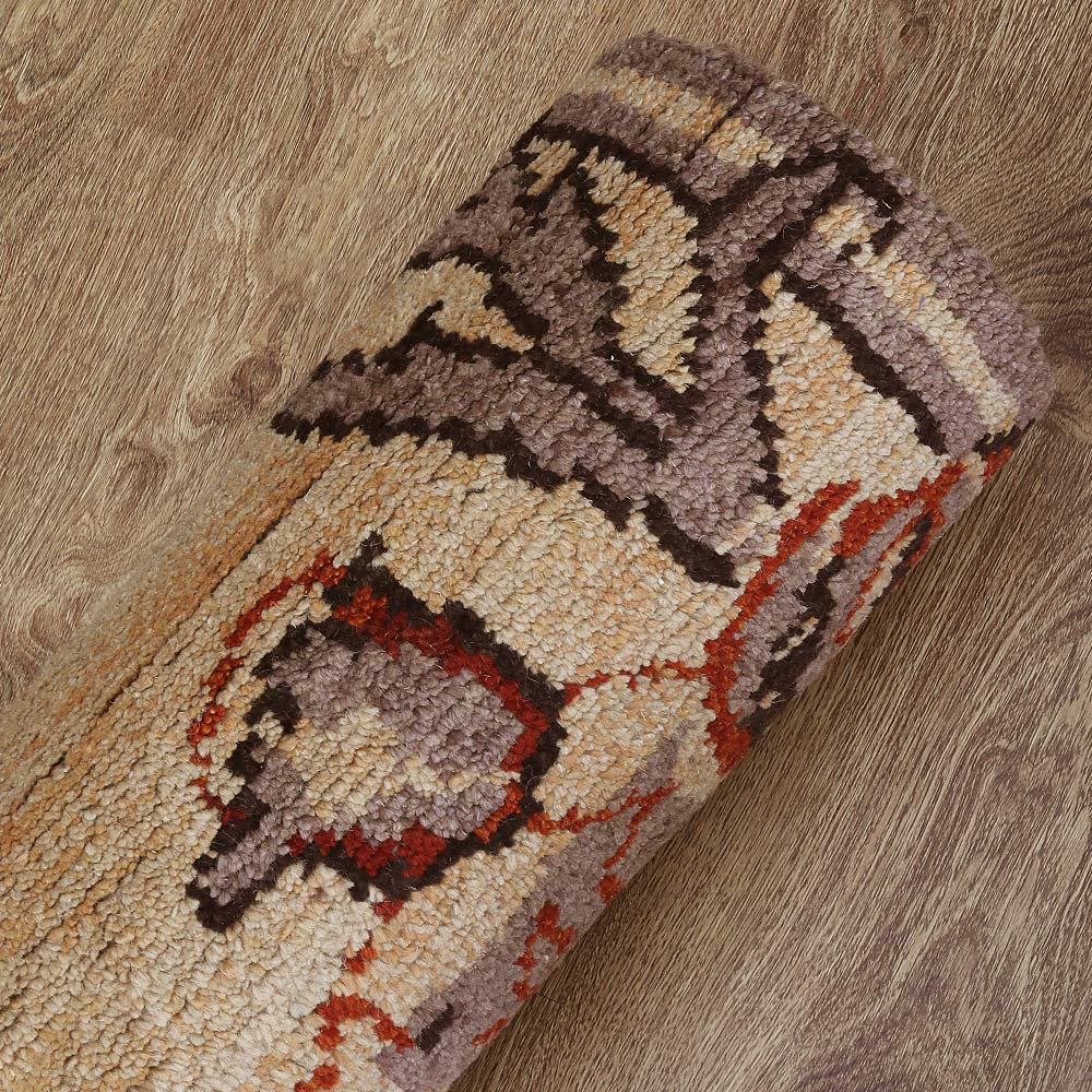 Yauvan Hand Knotted Wool Area Rug - BBH HOMES LLC