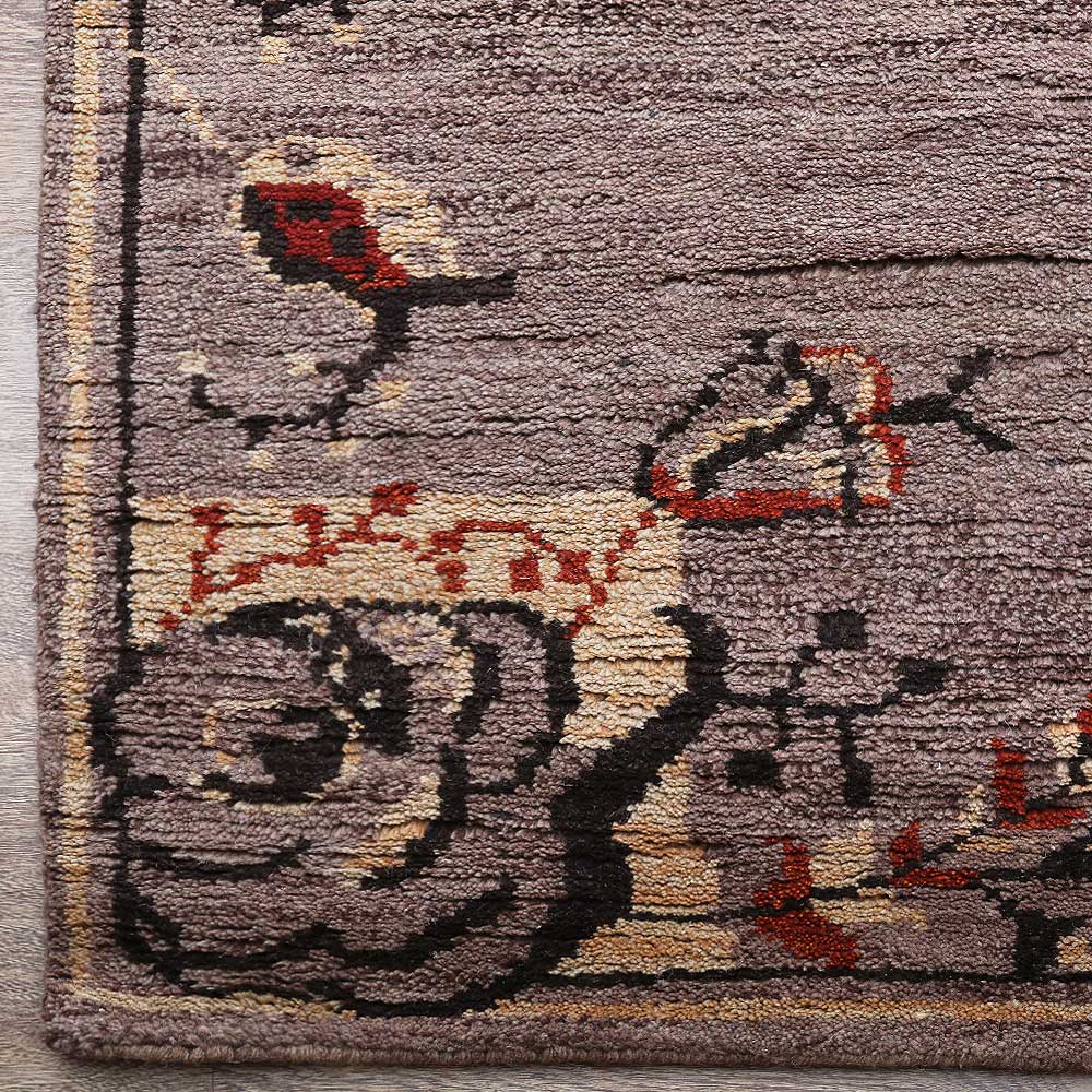 Yauvan Hand Knotted Wool Area Rug - BBH HOMES LLC
