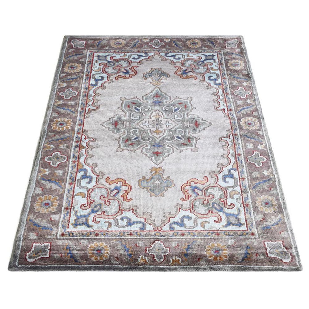 Ystad Hand Knotted Viscose Area Rug - BBH HOMES LLC