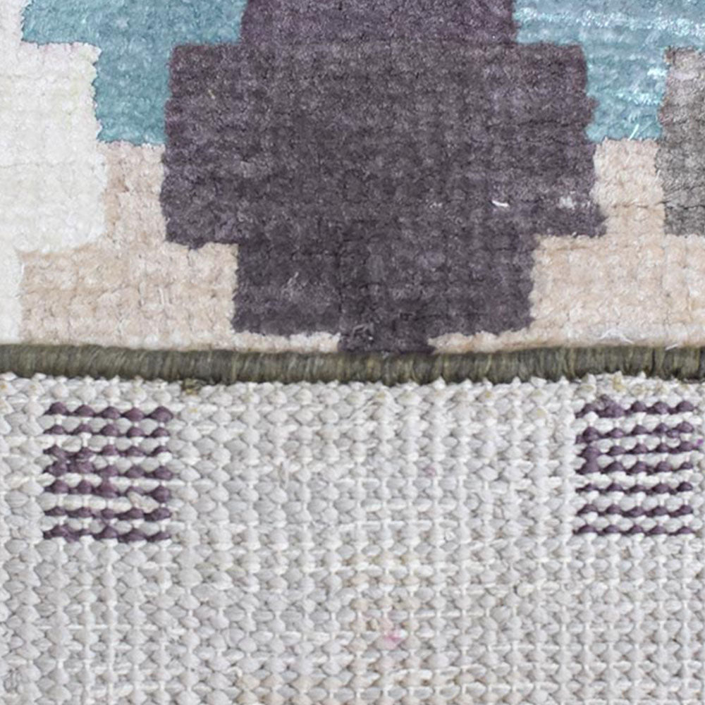 Zadar Hand Knotted Viscose Area Rug - BBH HOMES LLC