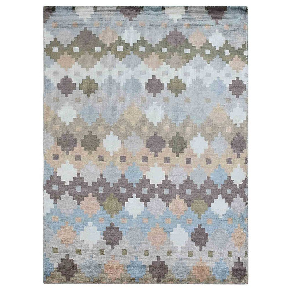 Zadar Hand Knotted Viscose Area Rug - BBH HOMES LLC