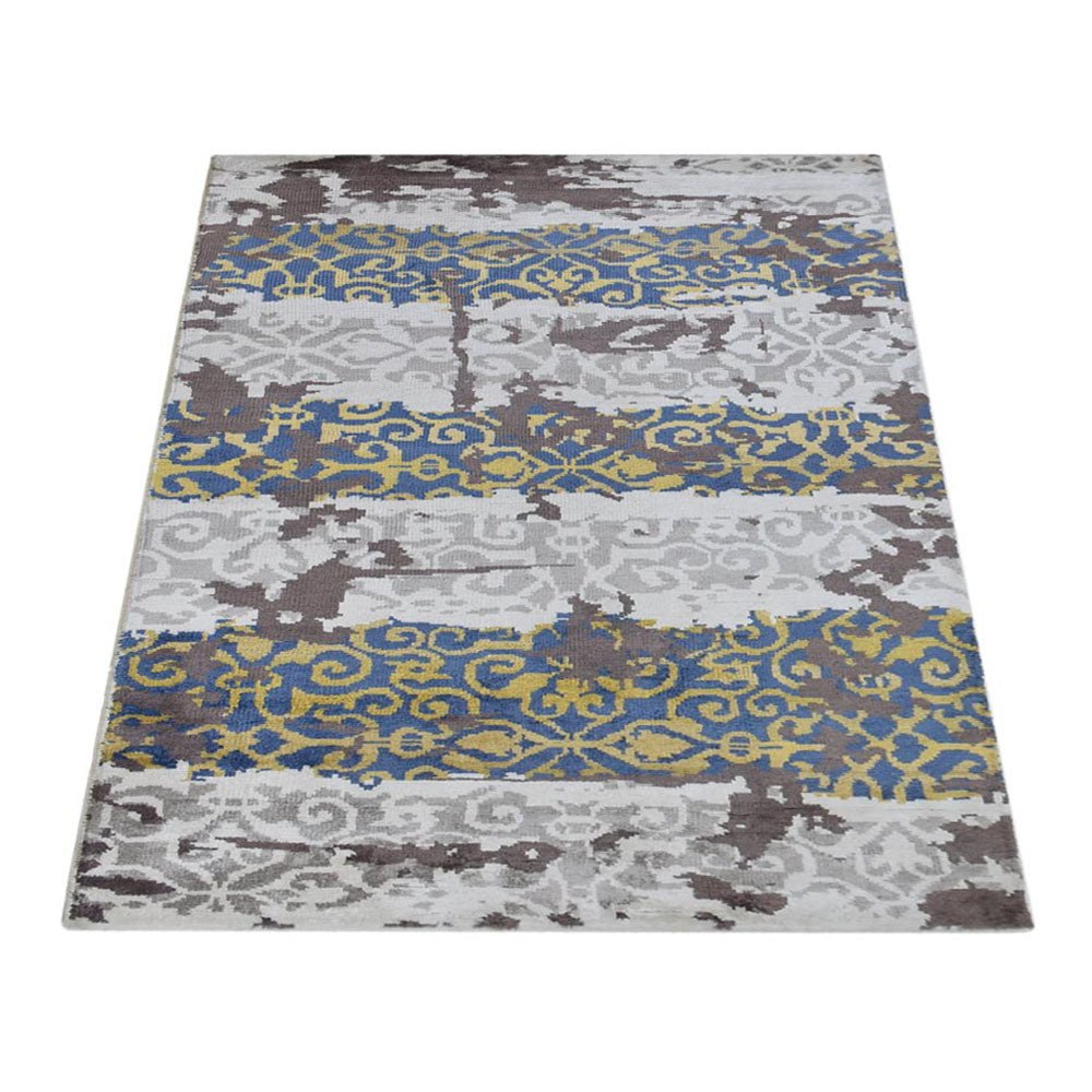 Zahara Hand Knotted Viscose Area Rug - BBH HOMES LLC