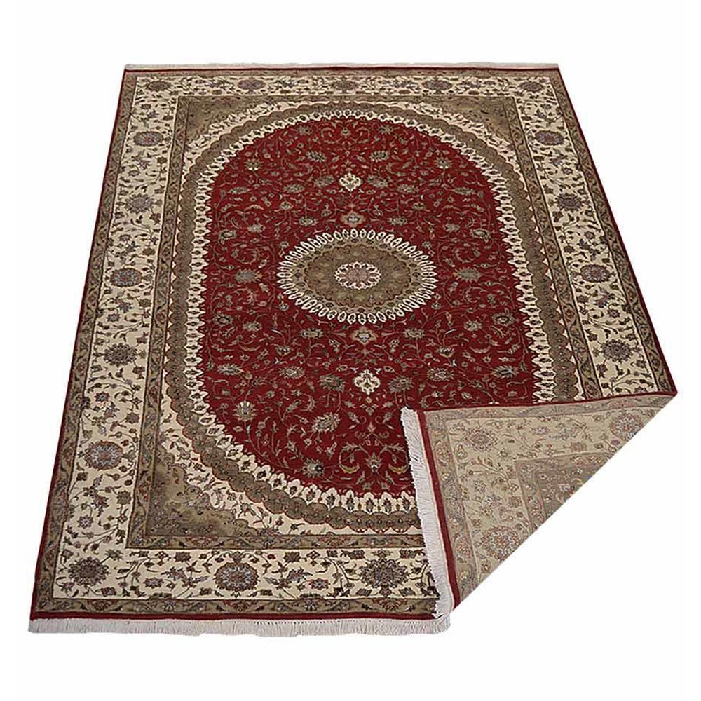 Zhuhai Hand Knotted Persian Wool New Zealand Area Rug - BBH HOMES LLC