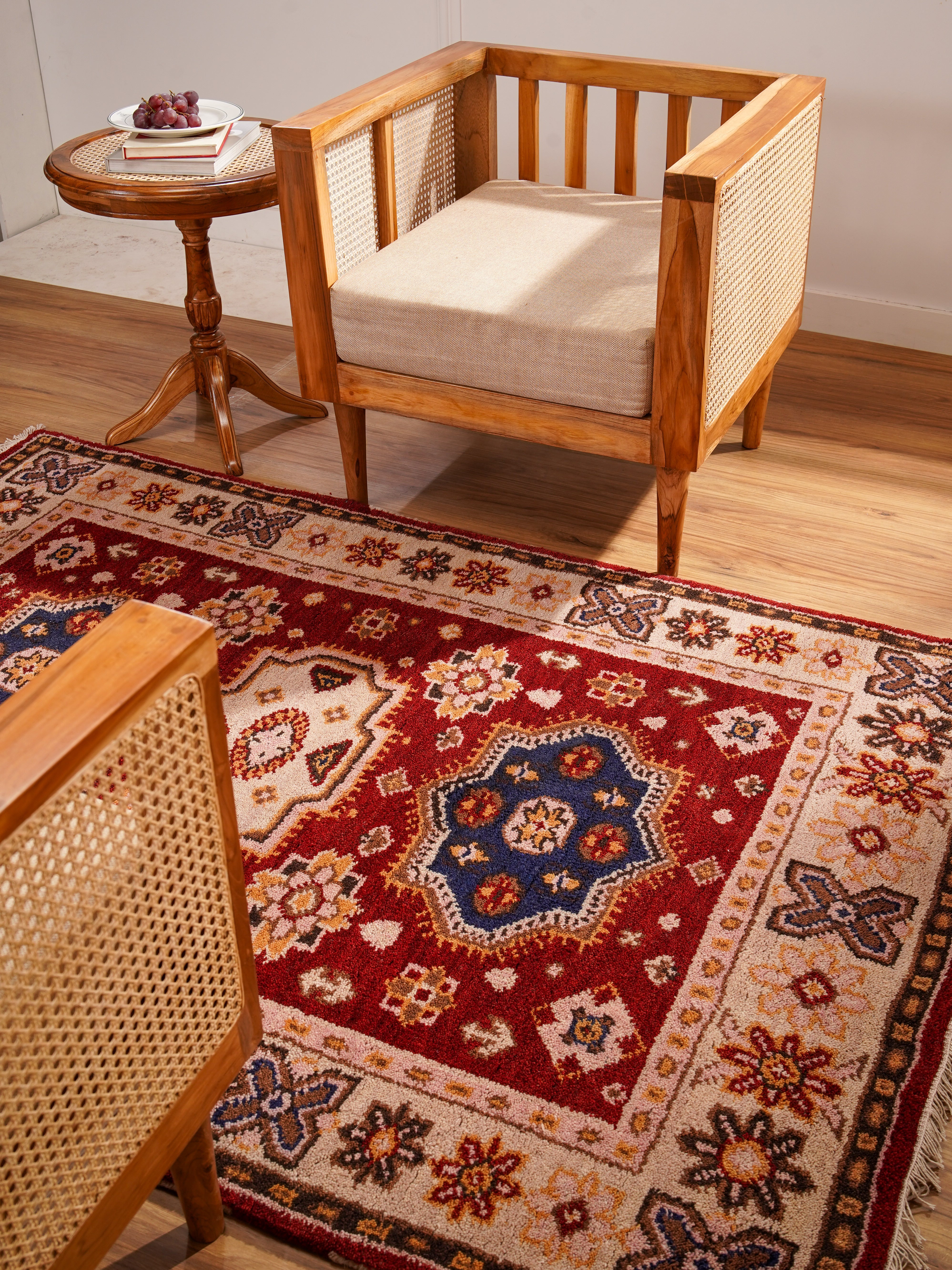 Veerana Hand Knotted Oriental Area Rug