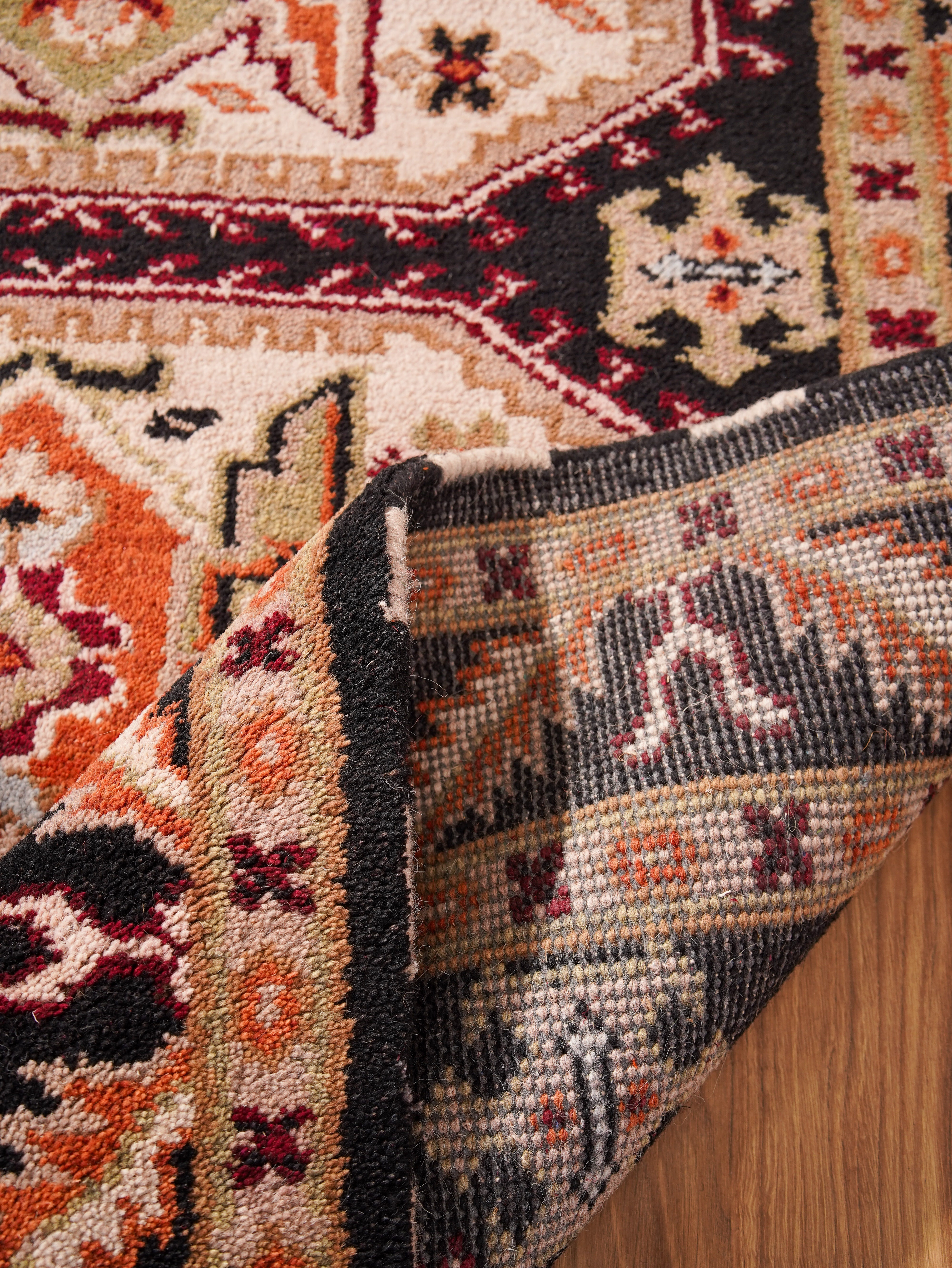 Kavi Hand Knotted Oriental Area Rug