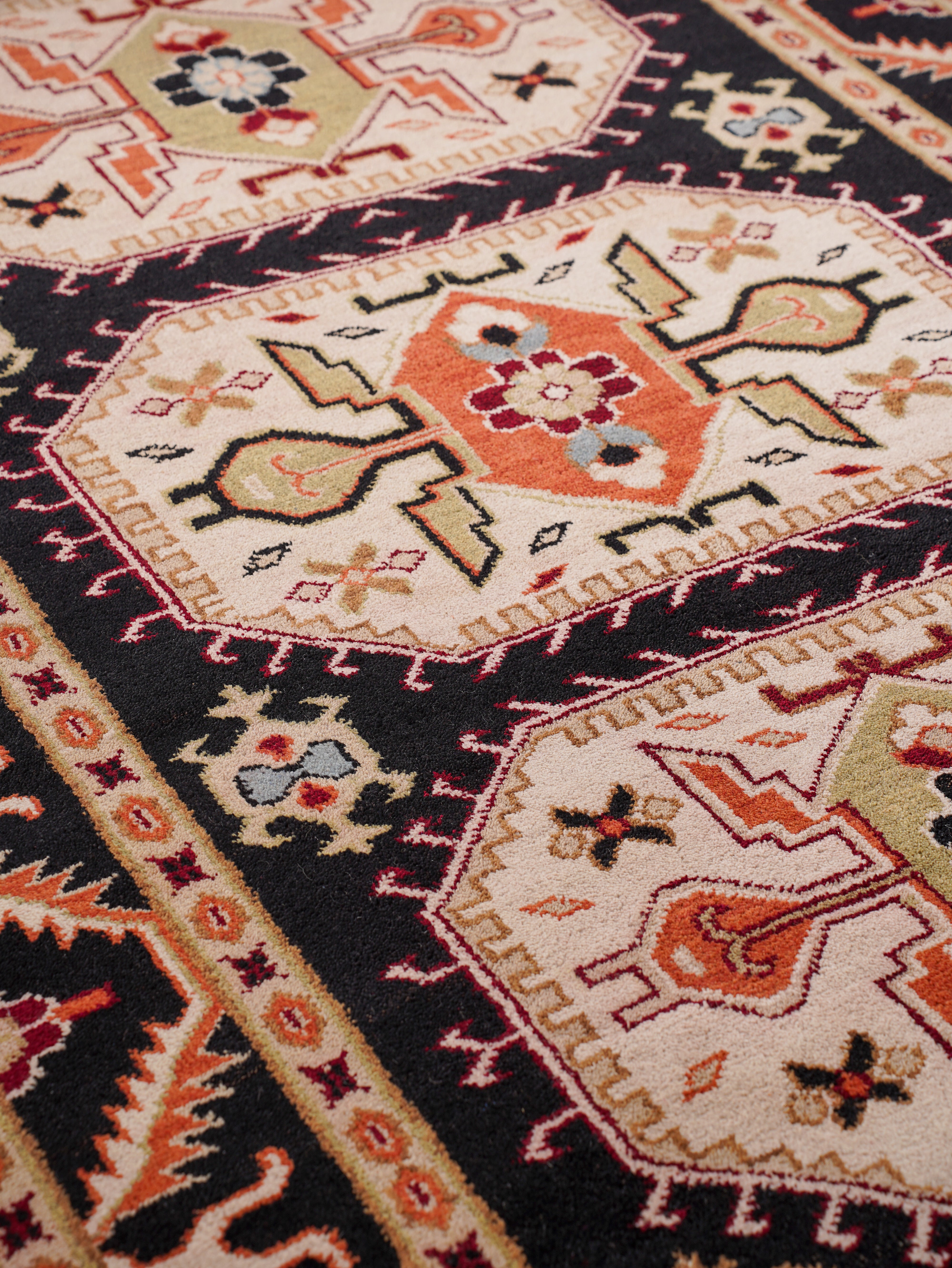 Kavi Hand Knotted Oriental Area Rug
